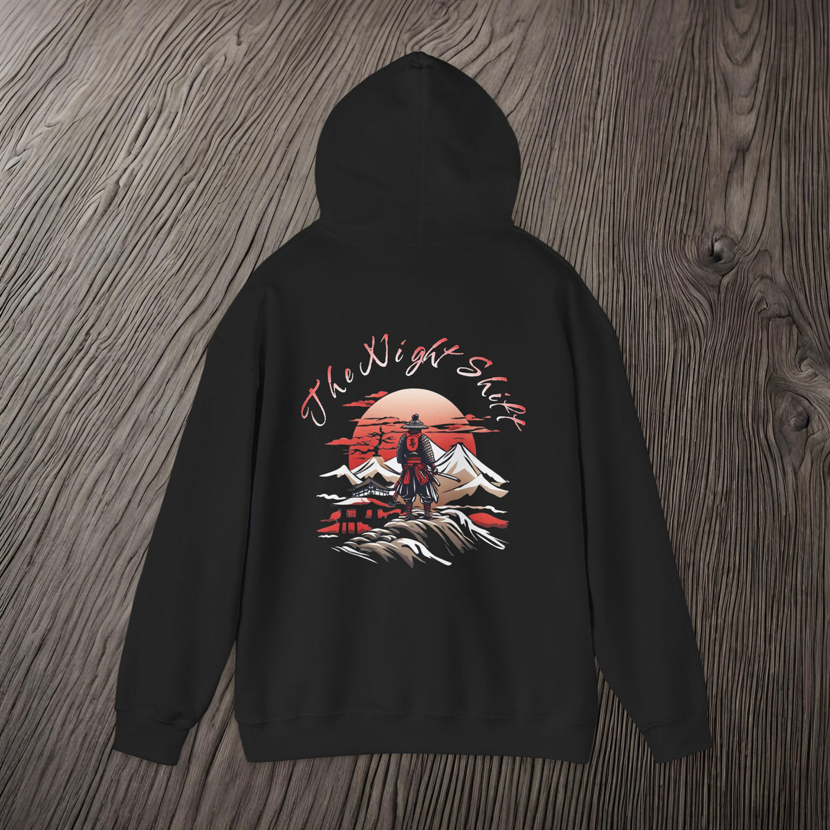 Samurai-Ultra Soft, Premium Hoodie Printify by The Night Shift Automotive Apparel