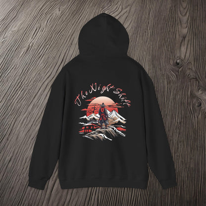Samurai-Ultra Soft, Premium Hoodie Printify by The Night Shift Automotive Apparel
