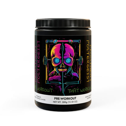 Prominent Poltergeist - Pre-Workout Supplement (Watermelon) (300g, 10.58oz) Black jar + lid Watermelon NET WT 10.58 OZ (300g) Printify by The Night Shift Automotive Apparel