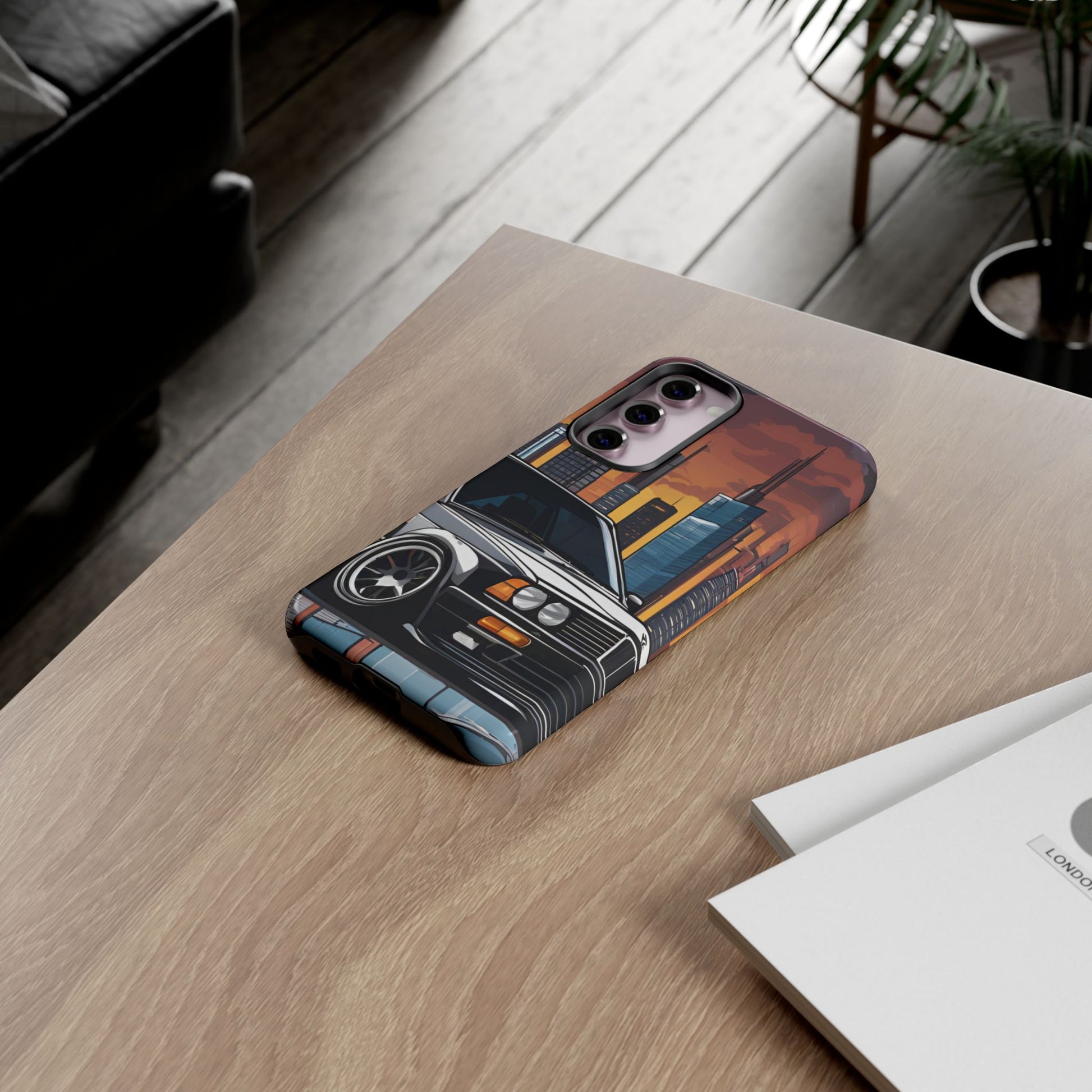 BMW E30 M3-Dual Layer Ultra Tough Phone Case Samsung Galaxy S23 Plus Glossy Printify by The Night Shift Automotive Apparel