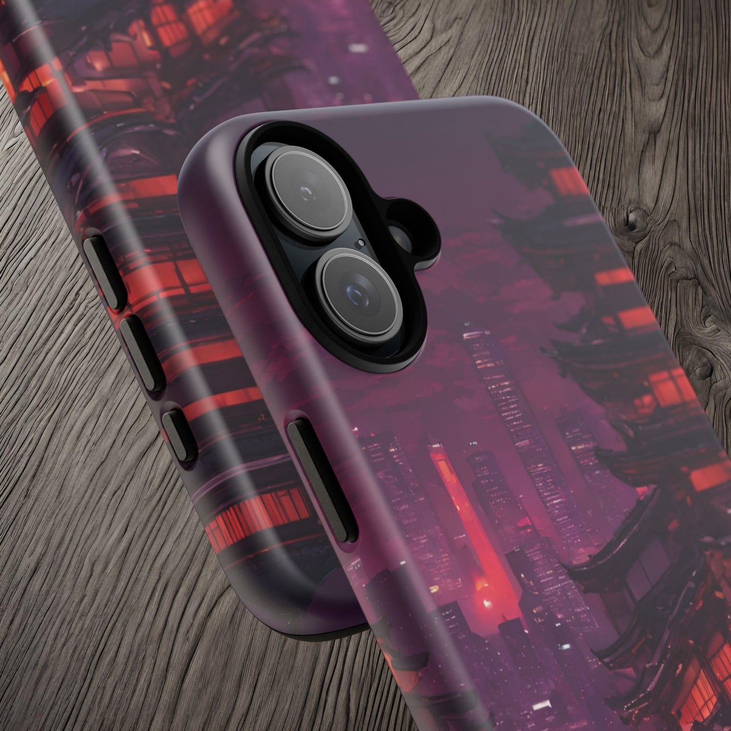 Traditional Japanese Village Countryside-Dual Layer Ultra Tough Phone Case Printify by The Night Shift Automotive Apparel