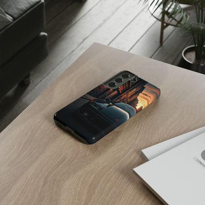 Mitsubishi 3000GT VR4 Street Life-Dual Layer Ultra Tough Phone Case Samsung Galaxy S22 Glossy Printify by The Night Shift Automotive Apparel