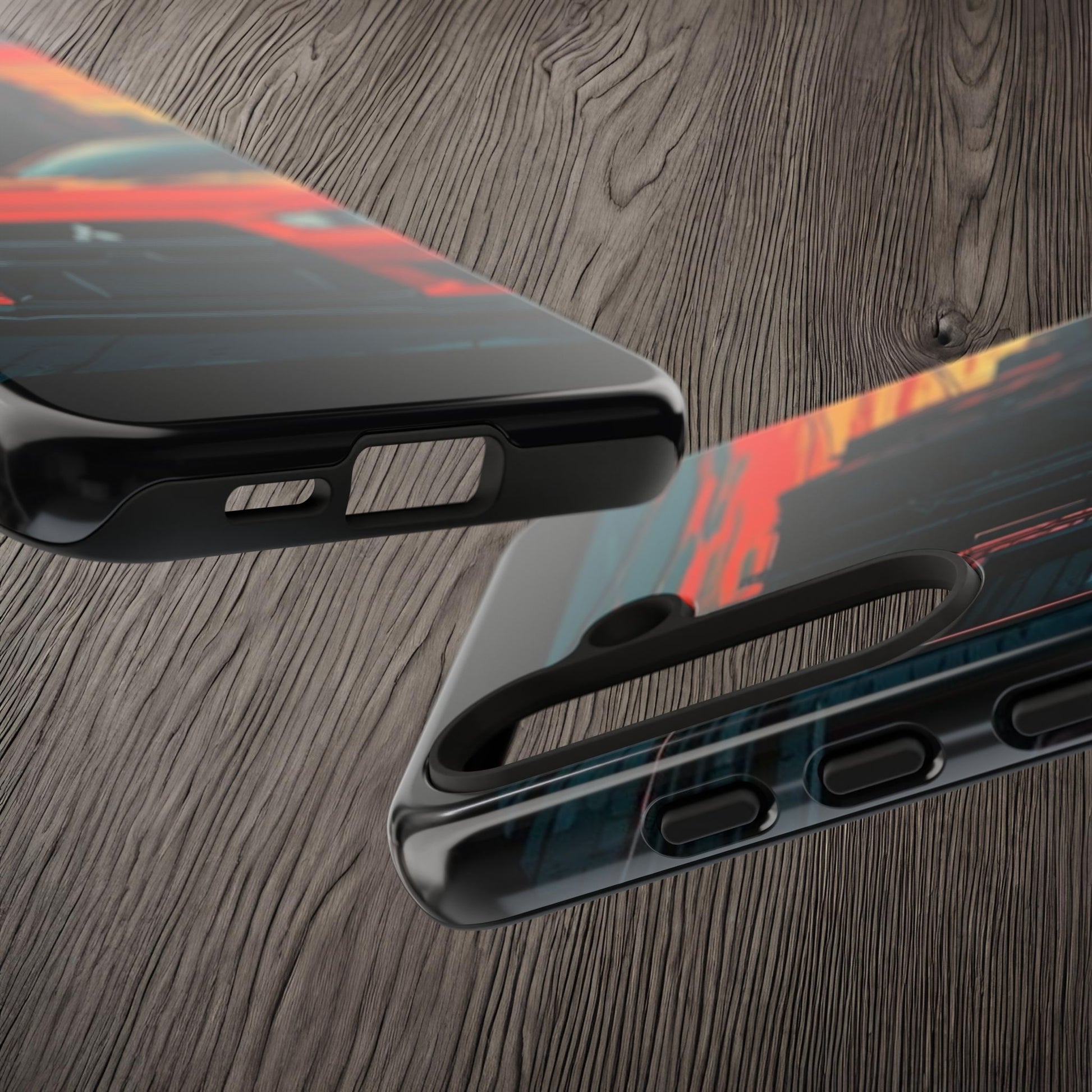 Mitsubishi Evo X Street Life-Dual Layer Ultra Tough Phone Case Printify by The Night Shift Automotive Apparel