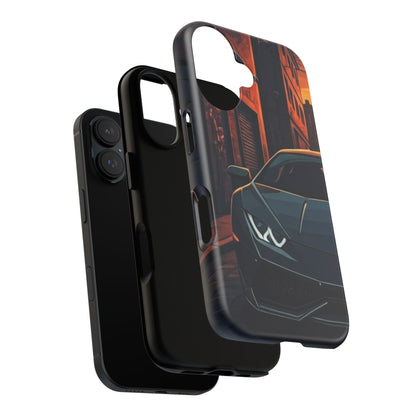 Lamborghini Huracan Street Life-Dual Layer Ultra Tough Phone Case Printify by The Night Shift Automotive Apparel