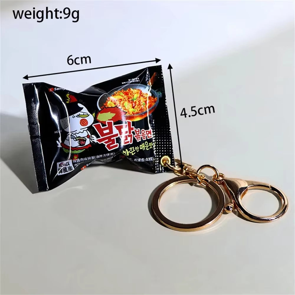 Simulation Instant Ramen Keychain