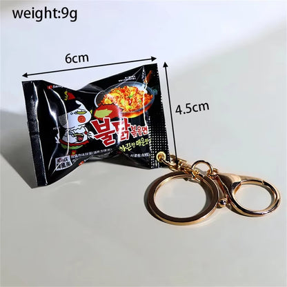 Simulation Instant Ramen Keychain