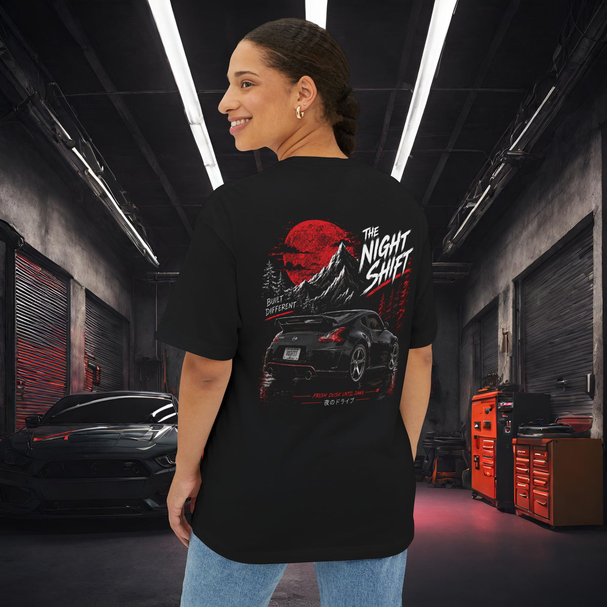 Nissan 370Z-Premium, Ultra Soft Unisex Oversized Boxy Tee