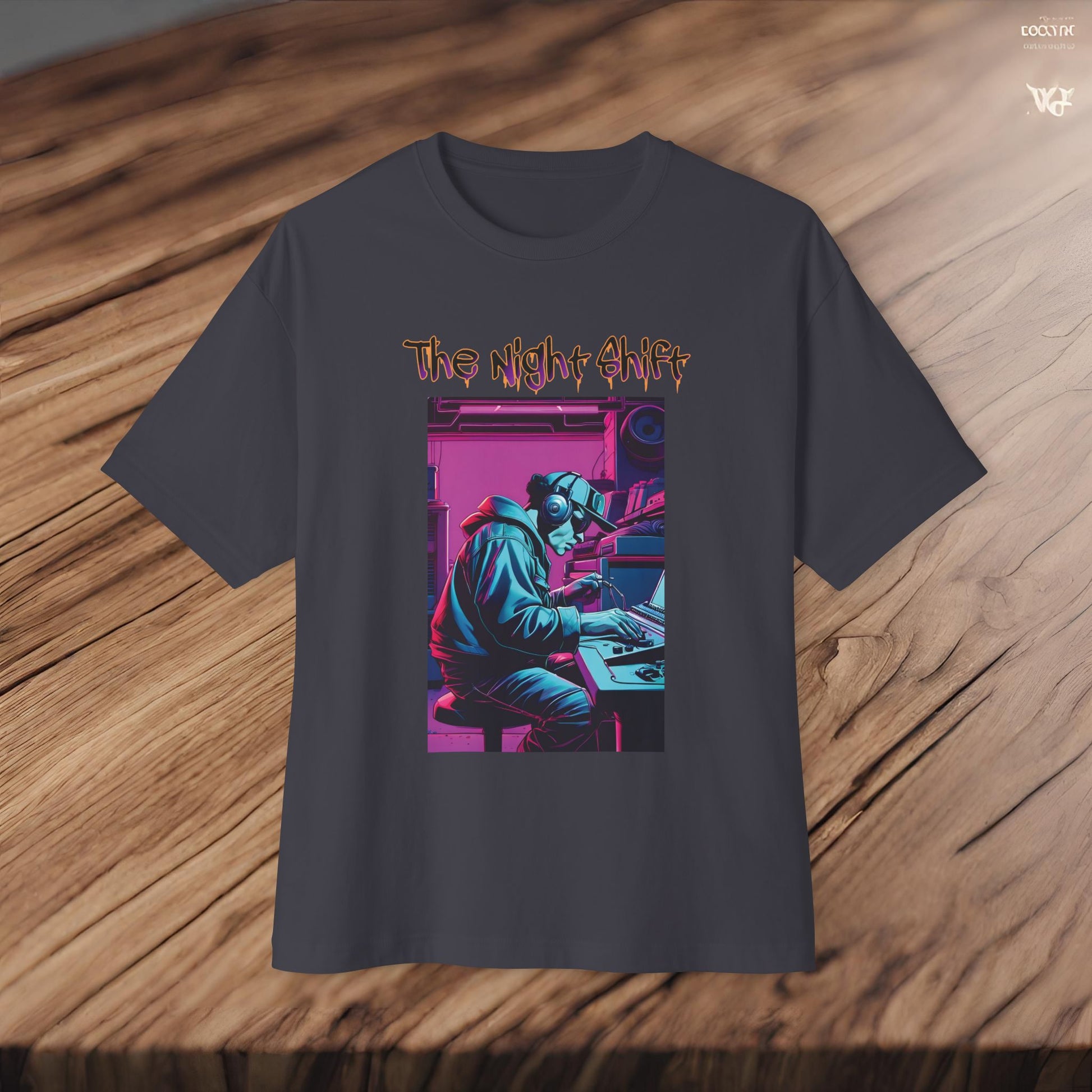 Makin' Beats-Premium, Ultra Soft Unisex Oversized Boxy Tee Printify by The Night Shift Automotive Apparel