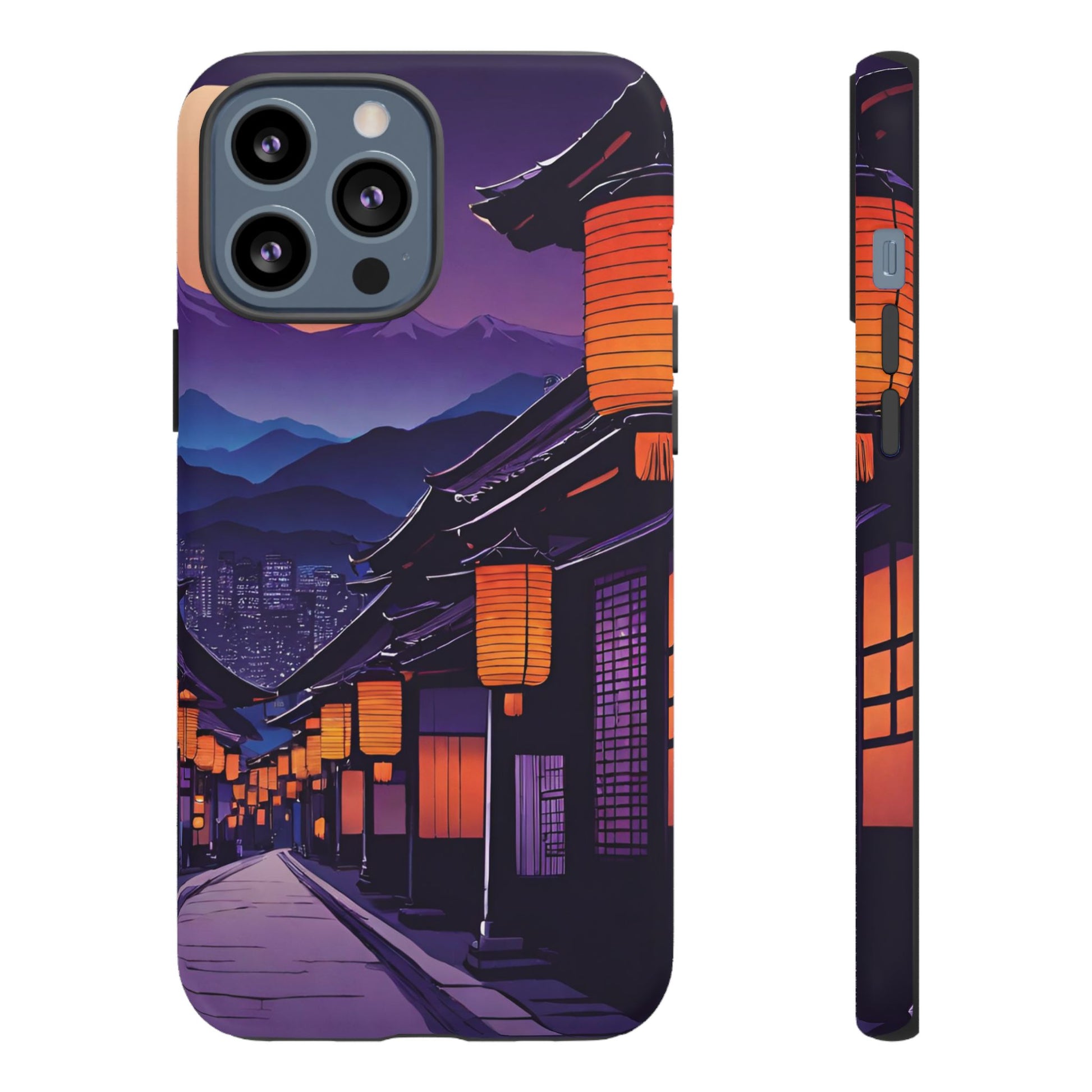 Traditional Japanese Village Countryside-Dual Layer Ultra Tough Phone Case Printify by The Night Shift Automotive Apparel