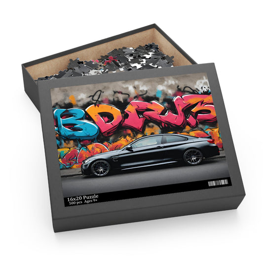 Puzzle (500-Piece) Printify by The Night Shift Automotive Apparel