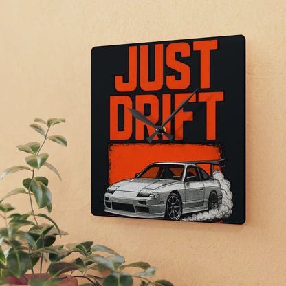 Just Drift-Acrylic Wall Clock