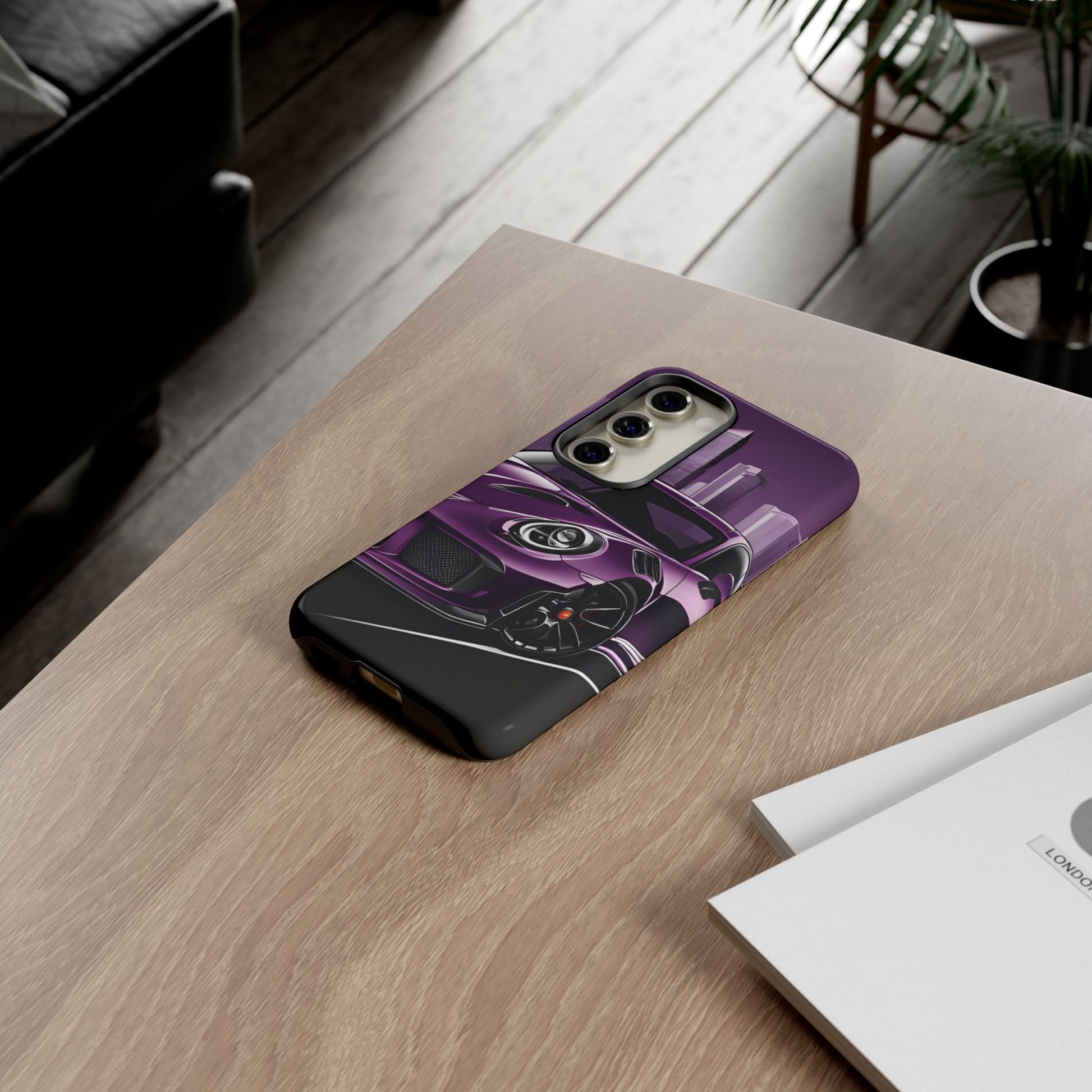 Porsche 911 GT3 RS-Dual Layer Ultra Tough Phone Case Samsung Galaxy S23 Glossy Printify by The Night Shift Automotive Apparel