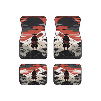 The Way Of The Samurai-Premium, High Quality Car Floor Mats (Set of 4) Printify by The Night Shift Automotive Apparel