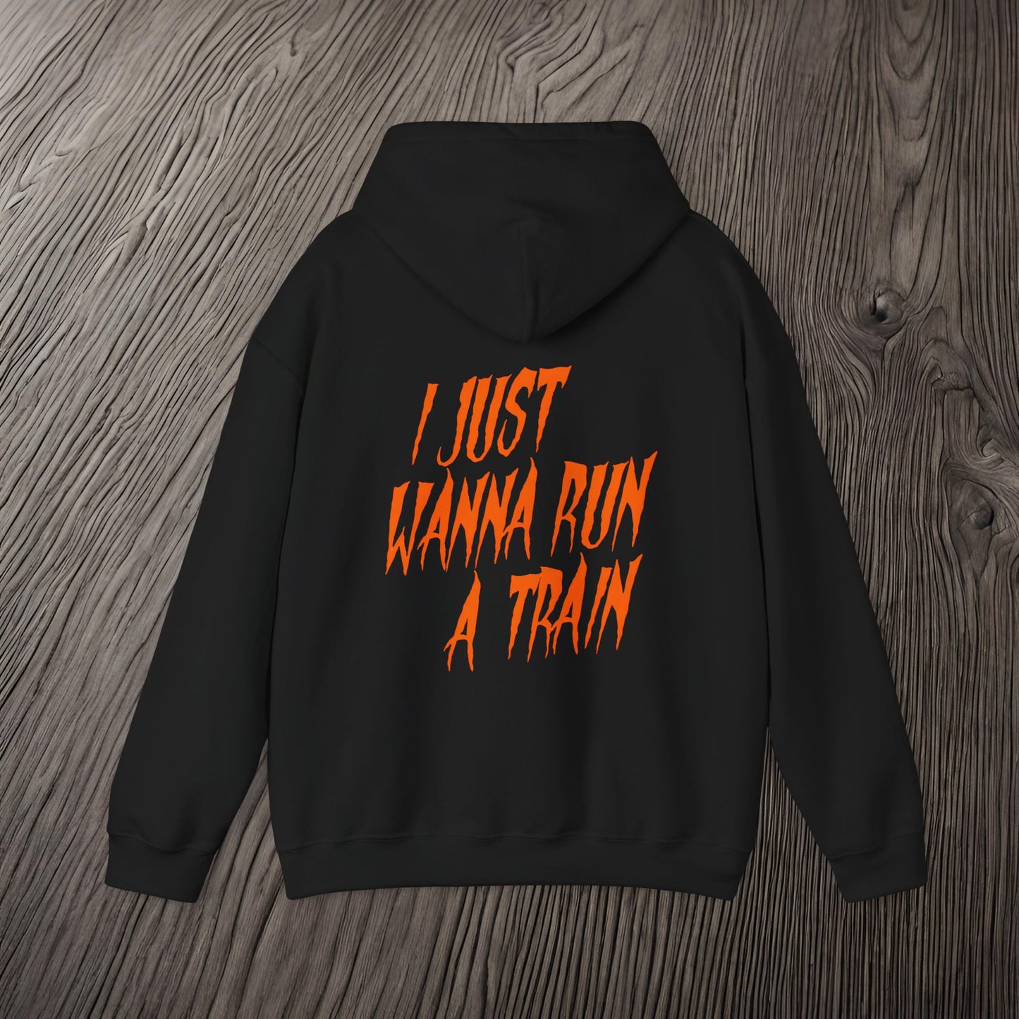 I Just Wanna Run A Train-Ultra Soft, Premium Hoodie Printify by The Night Shift Automotive Apparel