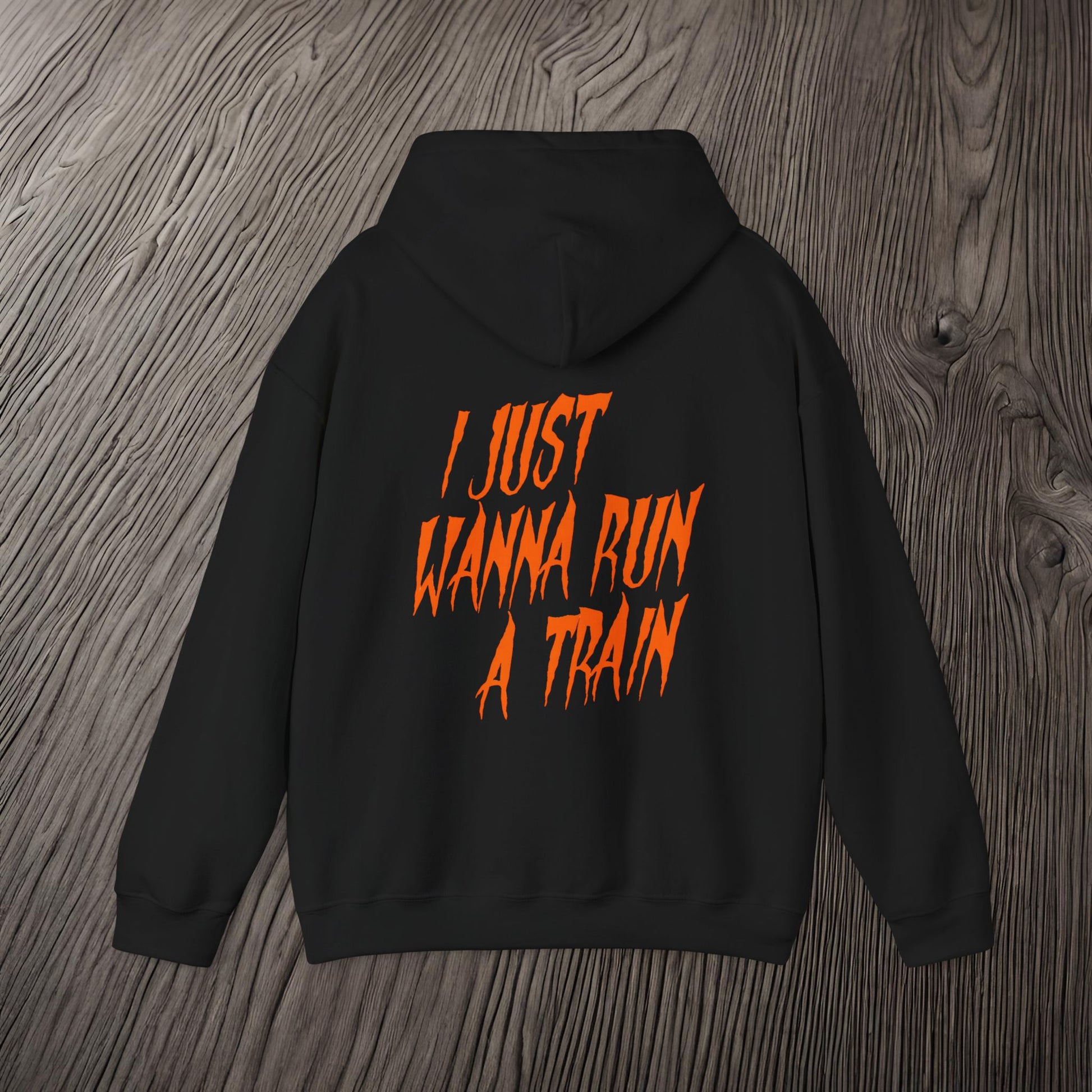 I Just Wanna Run A Train-Ultra Soft, Premium Hoodie Printify by The Night Shift Automotive Apparel