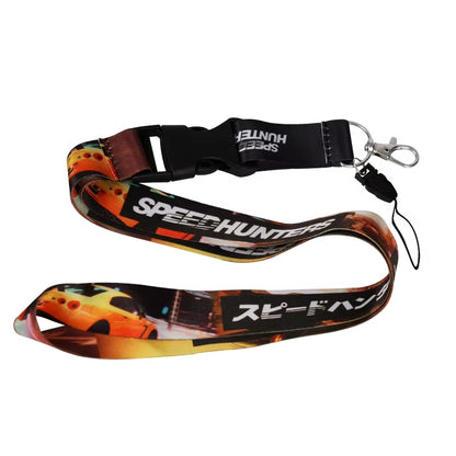 NEW JDM Style Lanyard Keychain Work Card ID Cell Phone Key Hanging Neck Lanyard NOS FAKE TAXI Keyring Motorcycl Auto Accessories Style 10 The Night Shift Performance Street Gear by The Night Shift Automotive Apparel