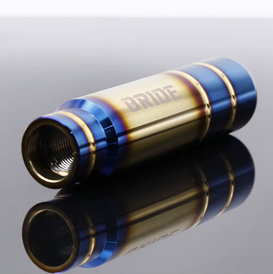 BRIDE/NOS Burnt Style Aluminum Shift Knob The Night Shift Performance Street Gear by The Night Shift Automotive Apparel