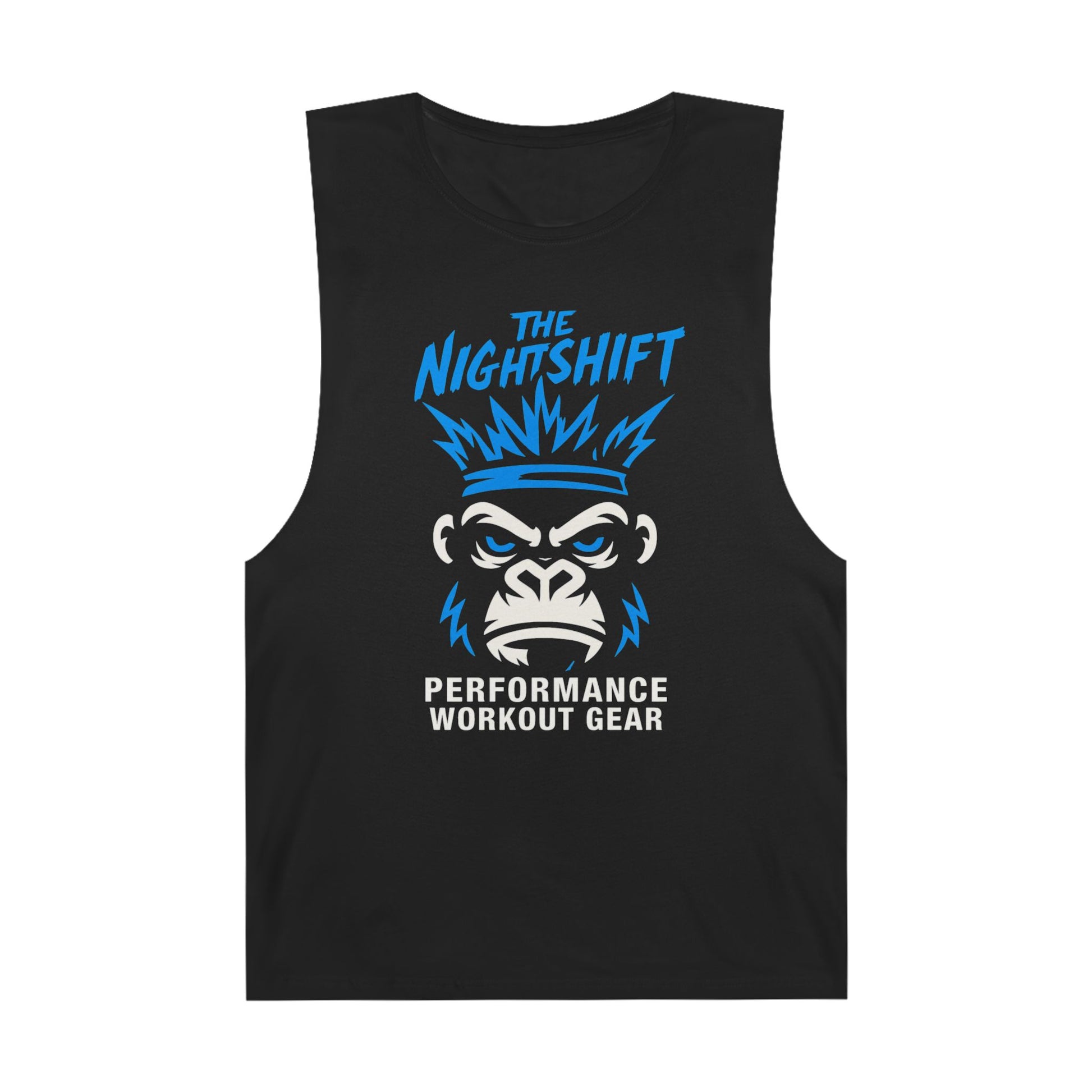 King Of The Gym - Premium Unisex Barnard Tank Top Black Printify by The Night Shift Automotive Apparel