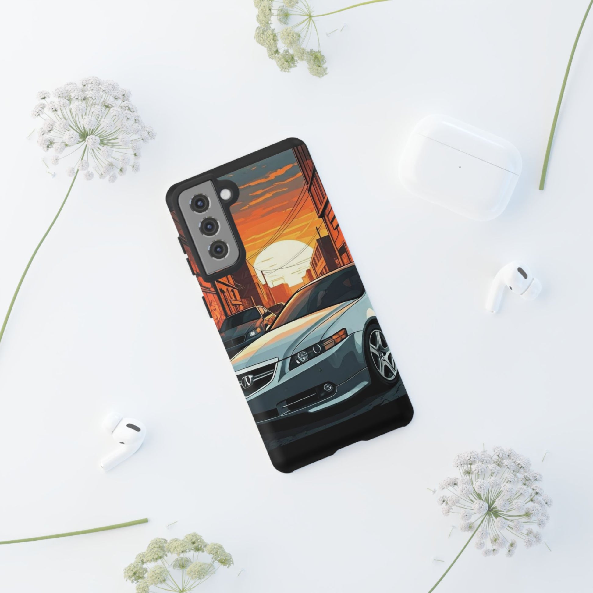 Acura TL Street Life-Dual Layer Ultra Tough Phone Case Printify by The Night Shift Automotive Apparel