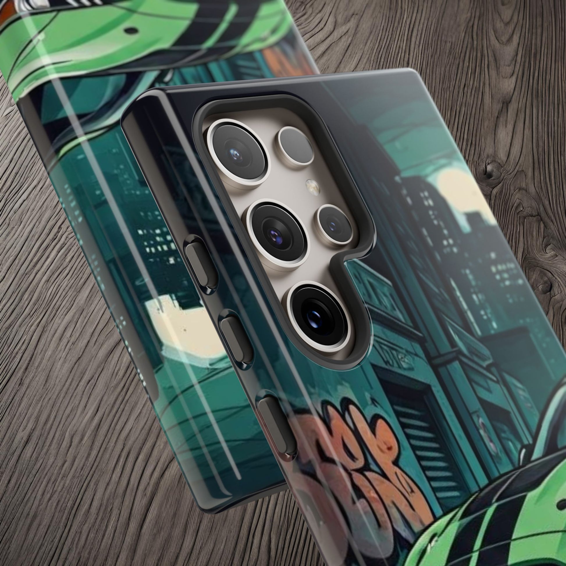 Ford Mustang Shelby GT500 Street Life-Dual Layer Ultra Tough Phone Case Printify by The Night Shift Automotive Apparel