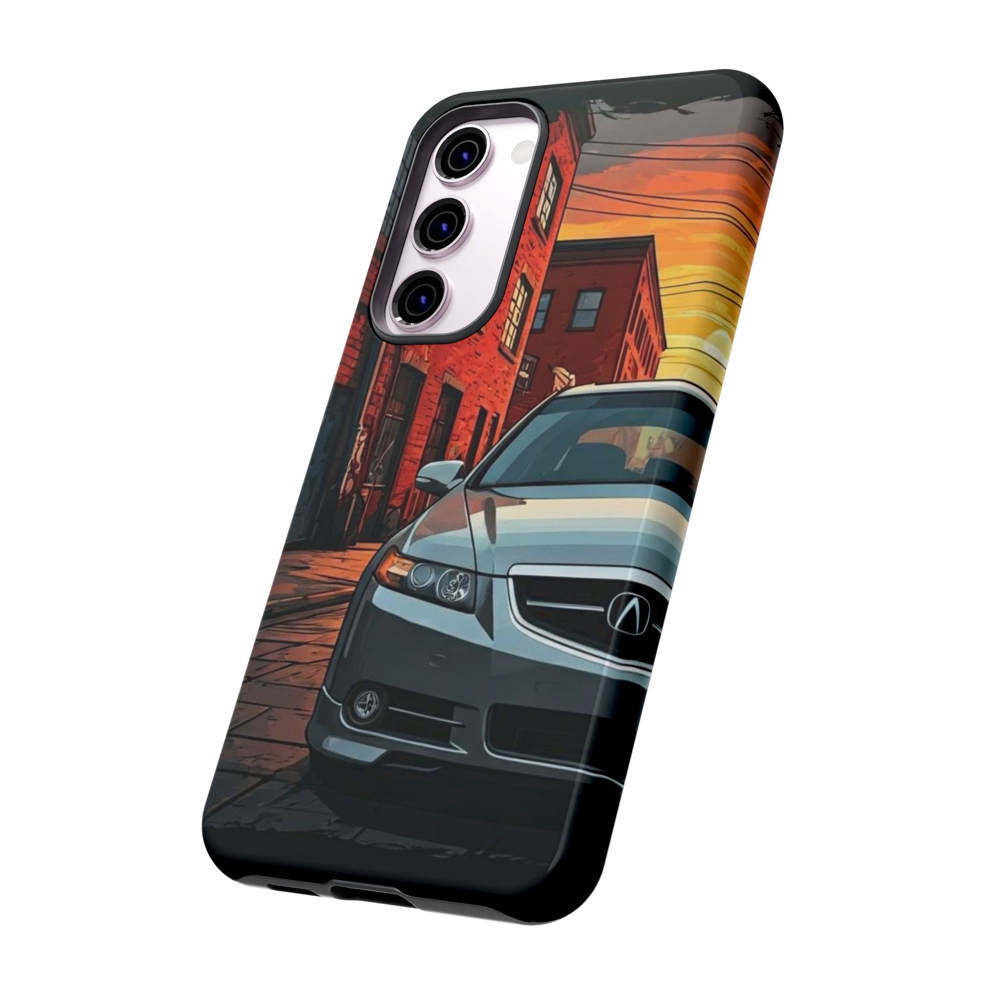 Acura TL Street Life-Dual Layer Ultra Tough Phone Case Printify by The Night Shift Automotive Apparel