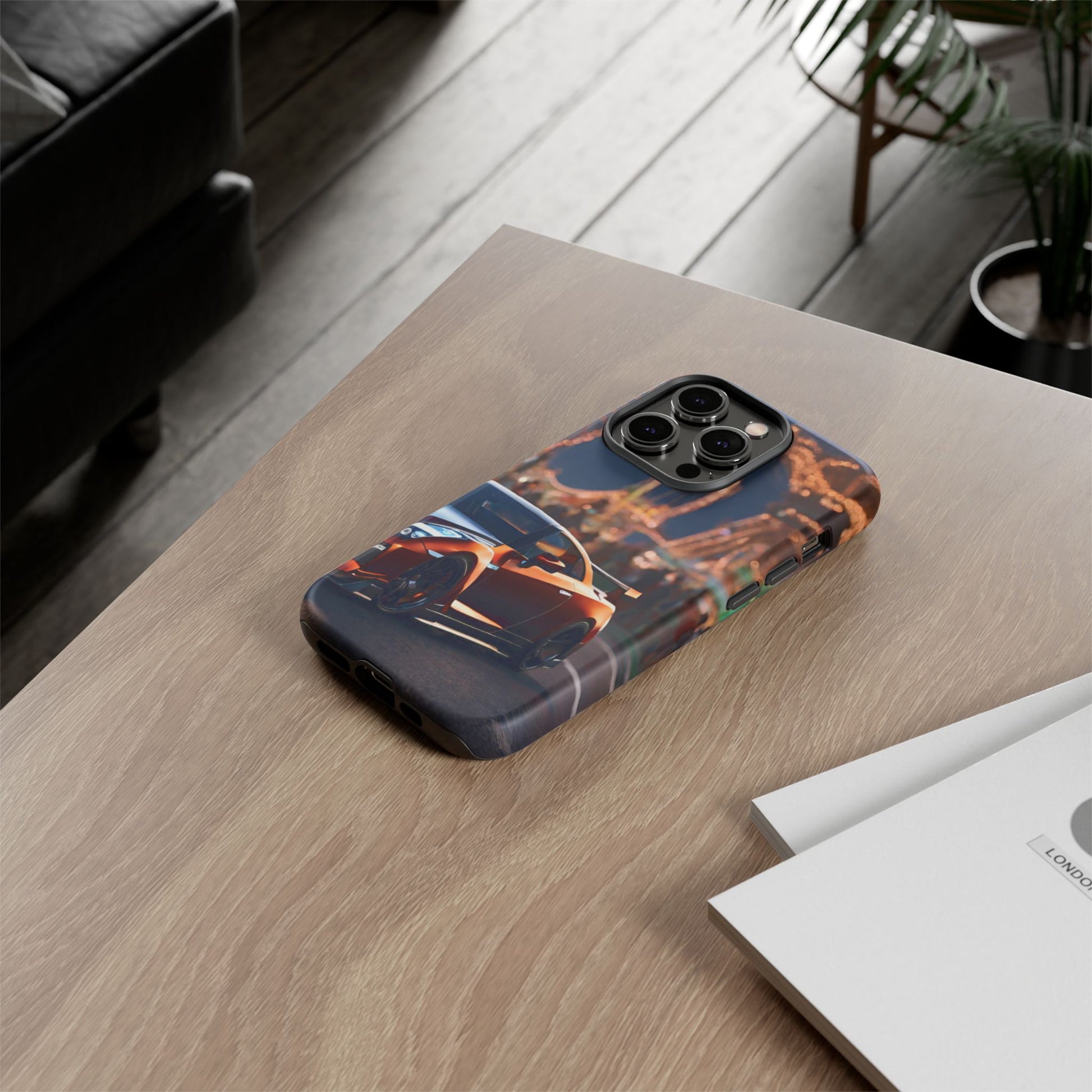 Nissan GTR R35-Dual Layer Ultra Tough Phone Case iPhone 14 Pro Matte Printify by The Night Shift Automotive Apparel