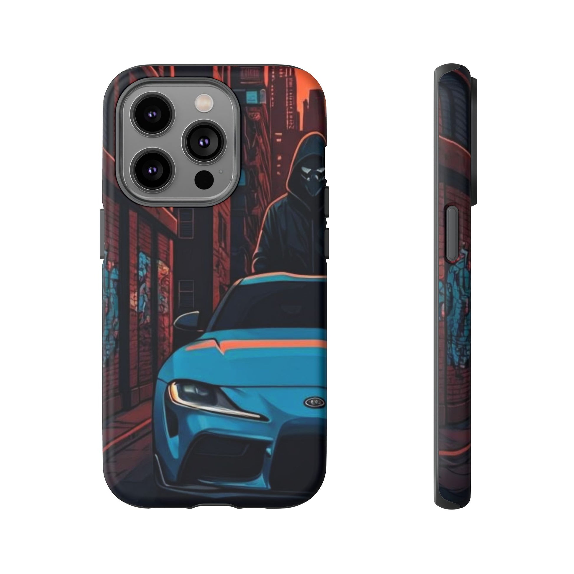 Toyota Supra MK-V Street Life-Dual Layer Ultra Tough Phone Case Printify by The Night Shift Automotive Apparel