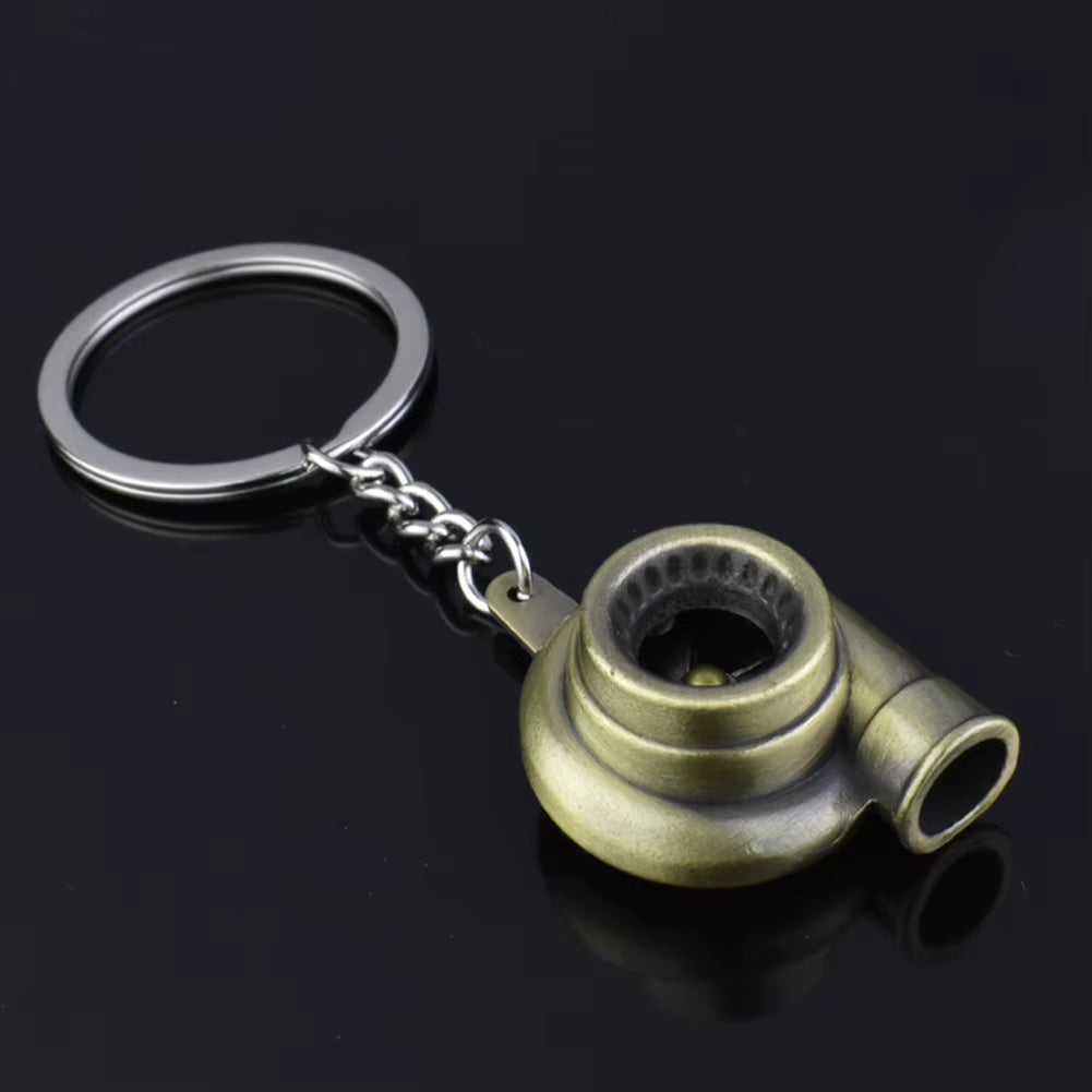 Turbocharger Metal Keychain