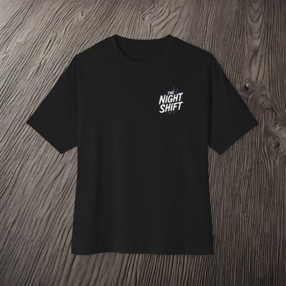 The Night Shift Essentials-Ultra Soft, Premium Unisex Oversized Boxy Tee Printify by The Night Shift Automotive Apparel