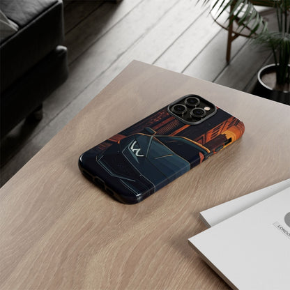 Lamborghini Huracan Street Life-Dual Layer Ultra Tough Phone Case iPhone 14 Pro Max Glossy Printify by The Night Shift Automotive Apparel