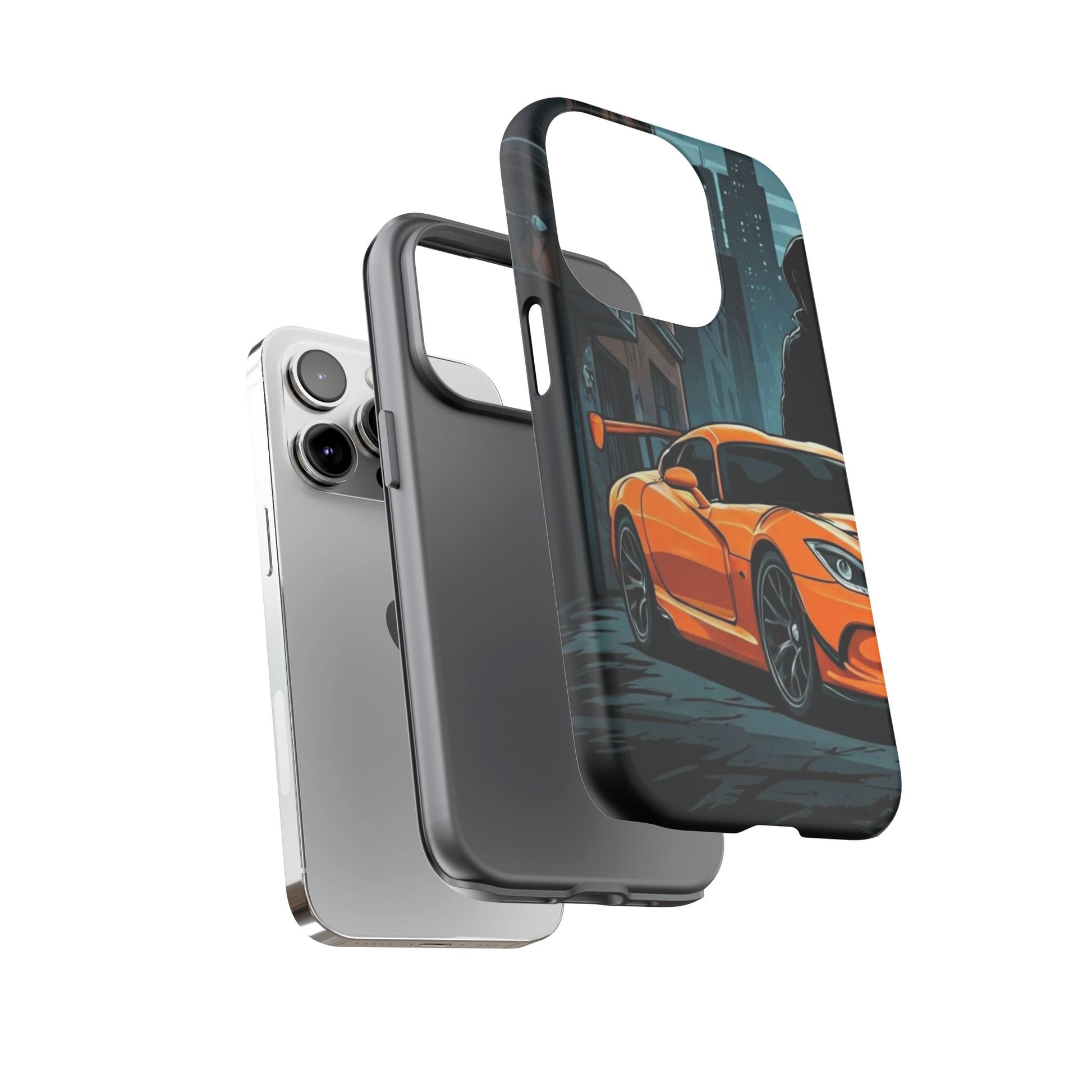 Dodge Viper SRT-10 Street Life-Dual Layer Ultra Tough Phone Case Printify by The Night Shift Automotive Apparel