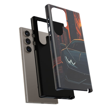 Lamborghini Huracan Street Life-Dual Layer Ultra Tough Phone Case Printify by The Night Shift Automotive Apparel