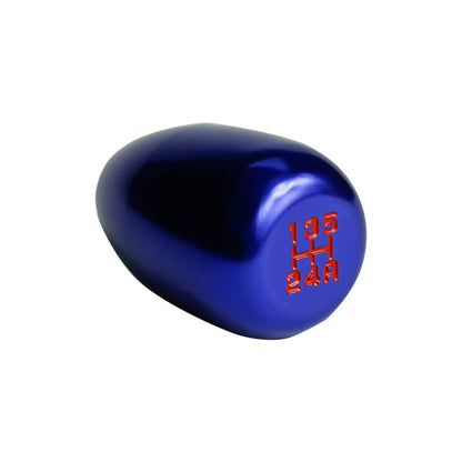 5 Speed or 6 Speed Manual Shift Knob 5 Speed Blue The Night Shift Performance Street Gear by The Night Shift Automotive Apparel