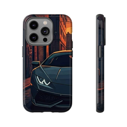 Lamborghini Huracan Street Life-Dual Layer Ultra Tough Phone Case Printify by The Night Shift Automotive Apparel