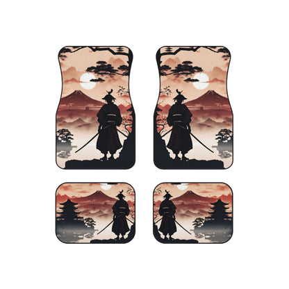 The Way Of The Samurai-Premium, High Quality Car Floor Mats (Set of 4) Printify by The Night Shift Automotive Apparel