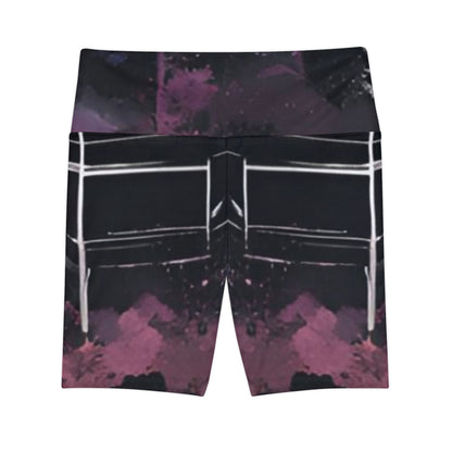 Women's Gym & Fitness Biker Shorts Printify by The Night Shift Automotive Apparel