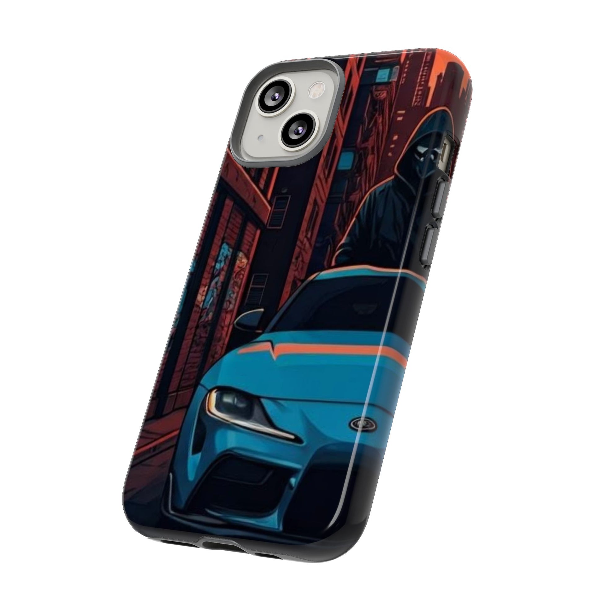 Toyota Supra MK-V Street Life-Dual Layer Ultra Tough Phone Case Printify by The Night Shift Automotive Apparel