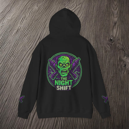 The Night Shift-Ultra Soft, Premium Hoodie