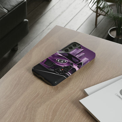 Porsche 911 GT3 RS-Dual Layer Ultra Tough Phone Case Samsung Galaxy S22 Glossy Printify by The Night Shift Automotive Apparel