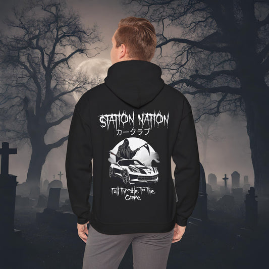 🦇 HALLOWEEN LIMITED EDITION Chevy Corvette-Hoodie