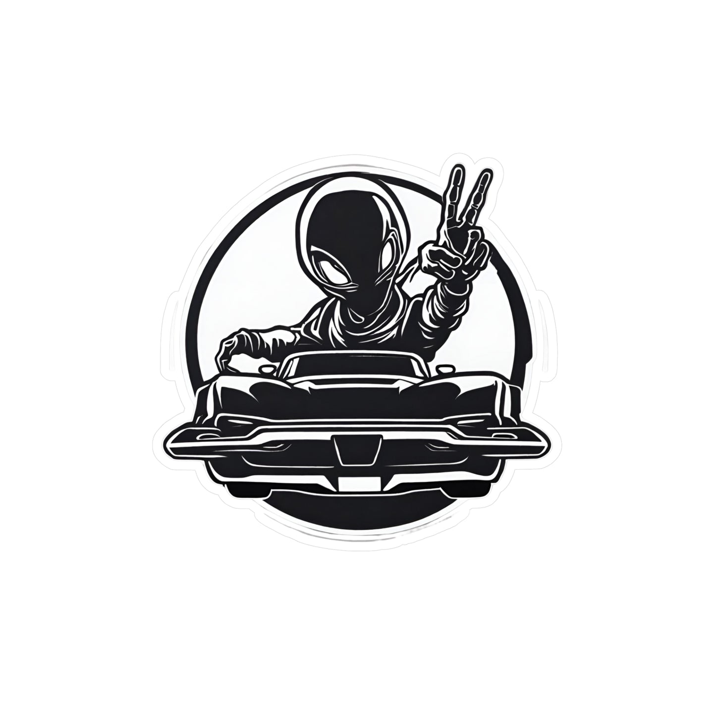 Kiss-Cut Vinyl Decals 6" x 8" Kiss-Cut Satin Printify by The Night Shift Automotive Apparel