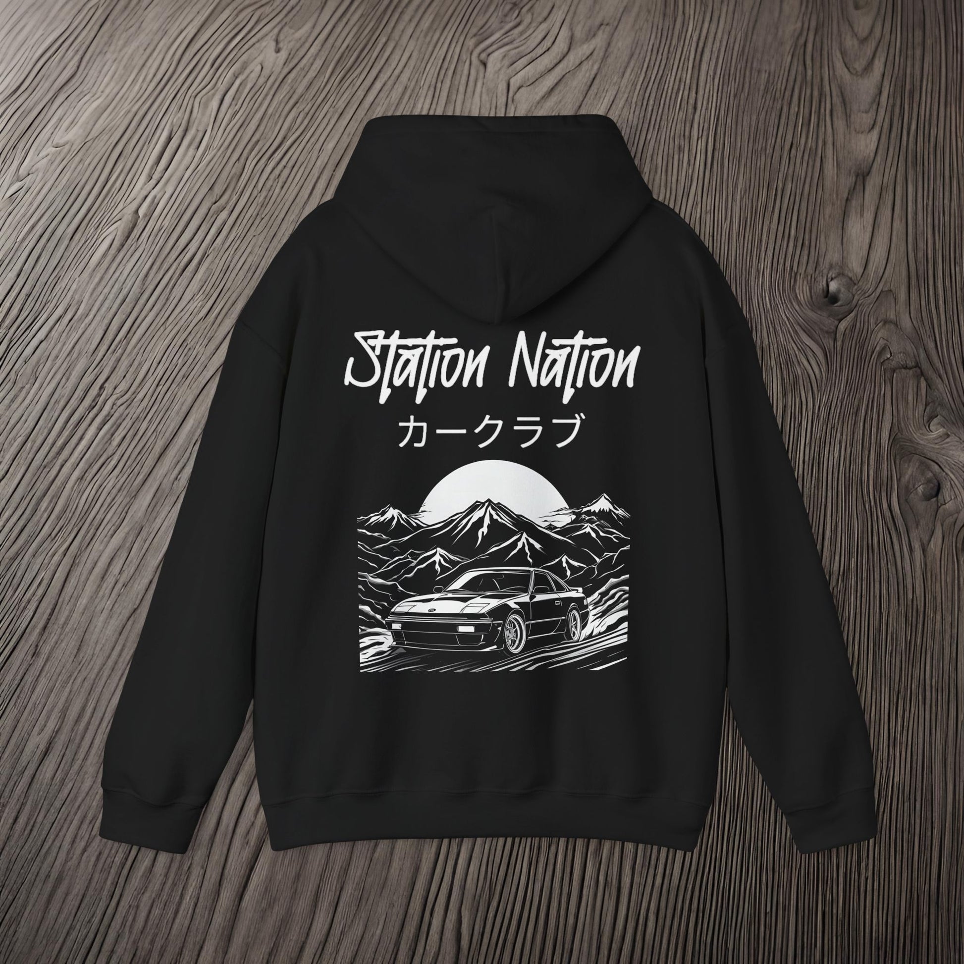 Station Nation-Ultra Soft, Premium Hoodie Printify by The Night Shift Automotive Apparel