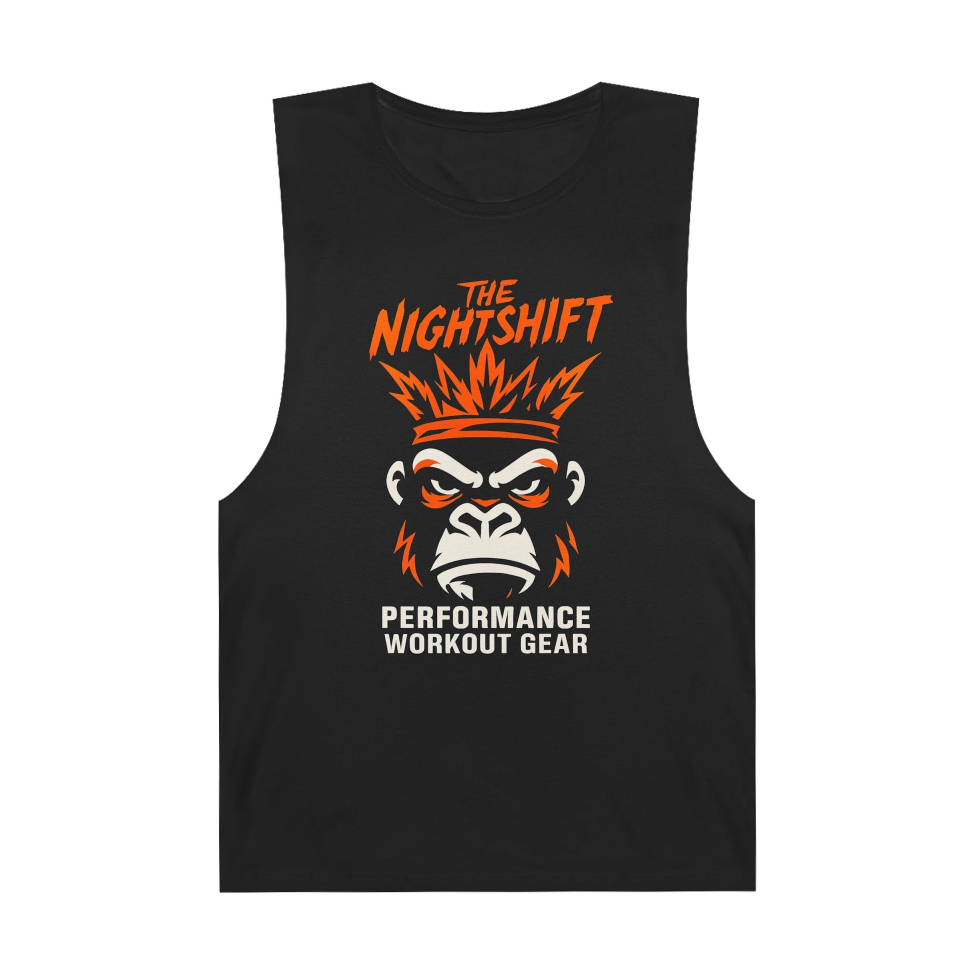 King Of The Gym - Premium Unisex Barnard Tank Top Black Printify by The Night Shift Automotive Apparel
