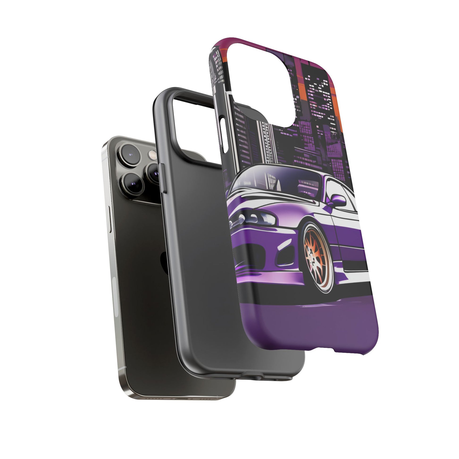 Nissan 240sx S15-Dual Layer Ultra Tough Phone Case Printify by The Night Shift Automotive Apparel