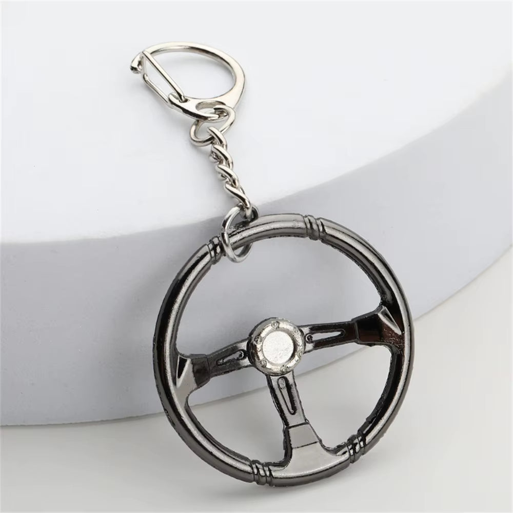 Steering Wheel Keychain (Multi-Colors)