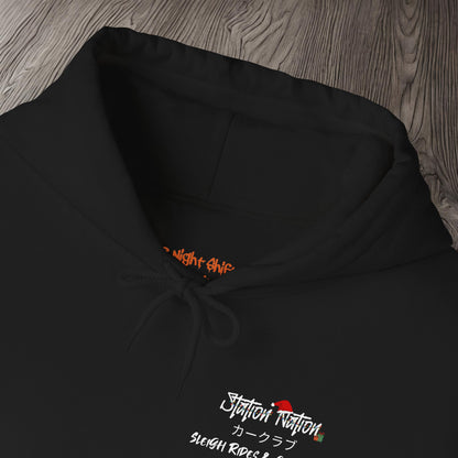 🎁 Christmas Limited Edition Station Nation-Ultra Soft, Premium Hoodie Printify by The Night Shift Automotive Apparel