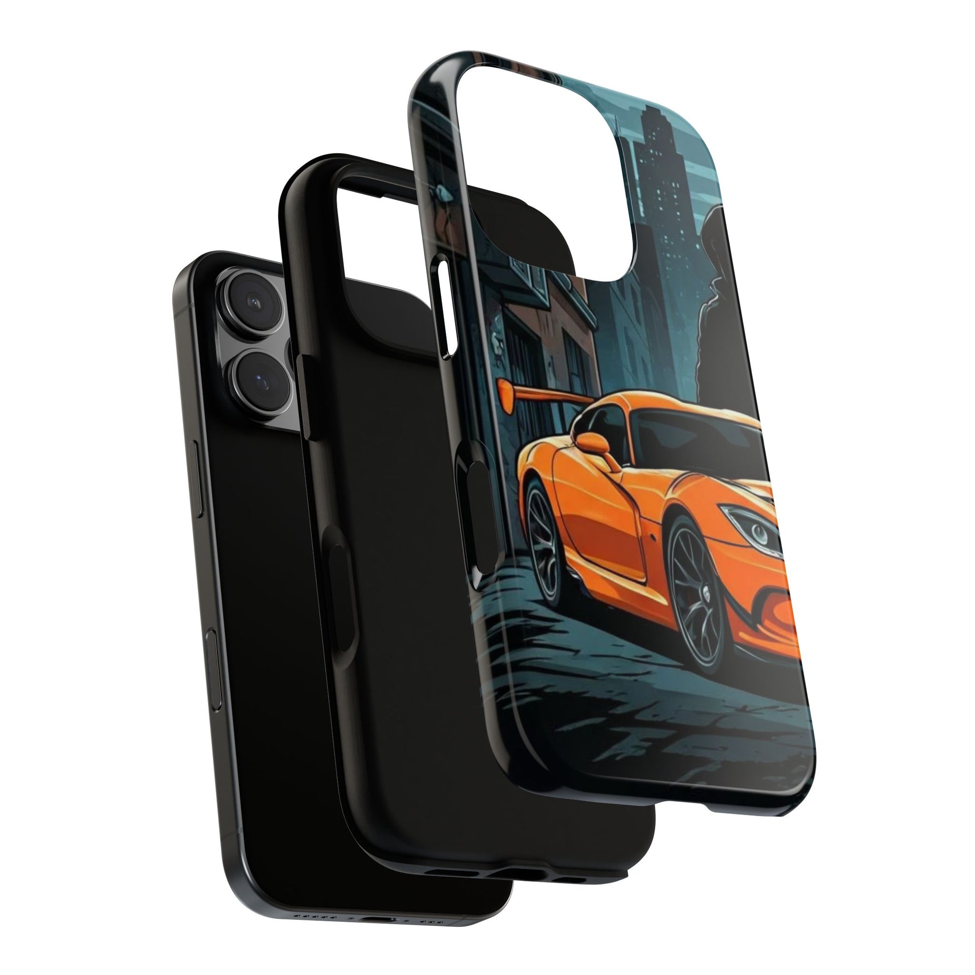 Dodge Viper SRT-10 Street Life-Dual Layer Ultra Tough Phone Case Printify by The Night Shift Automotive Apparel