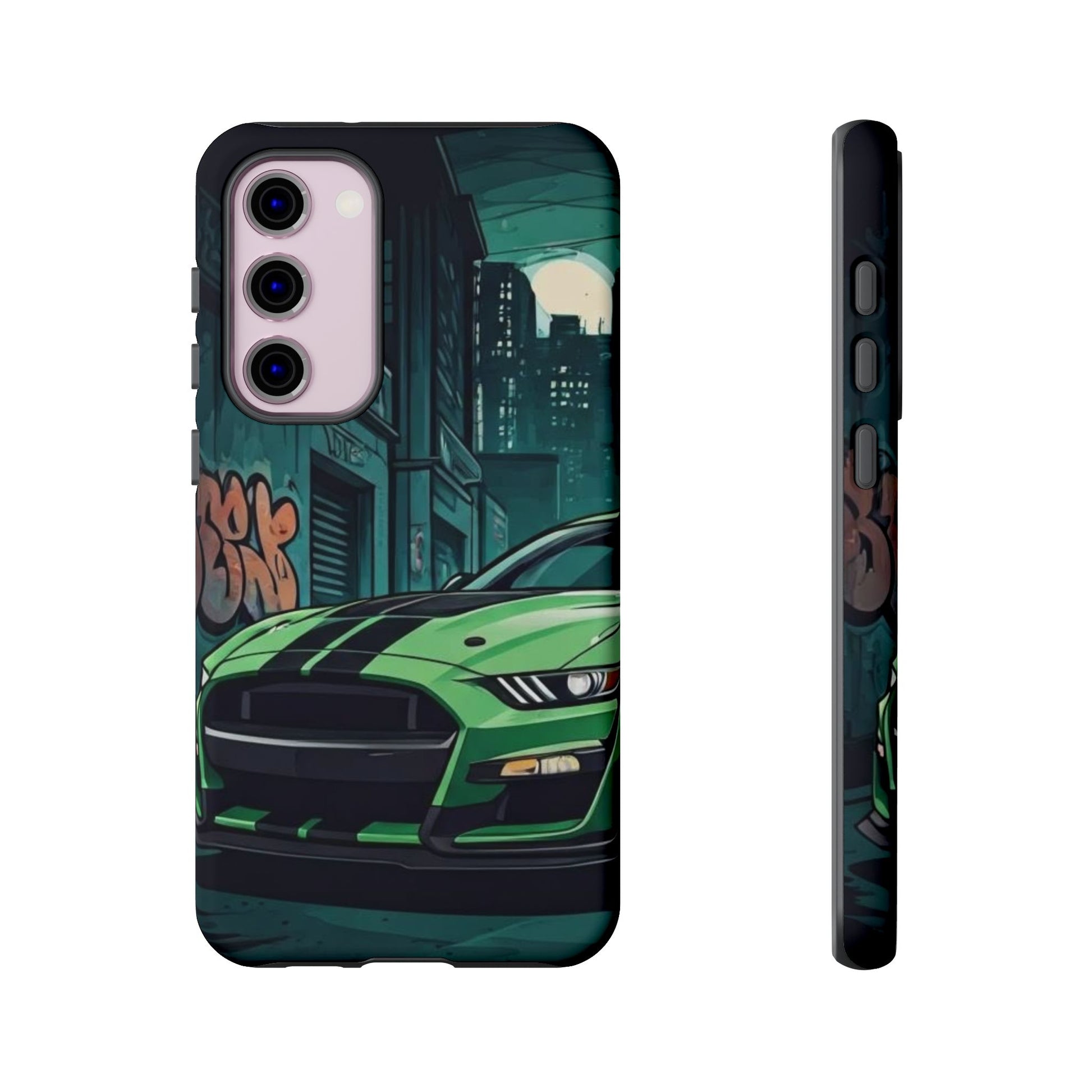 Ford Mustang Shelby GT500 Street Life-Dual Layer Ultra Tough Phone Case Printify by The Night Shift Automotive Apparel