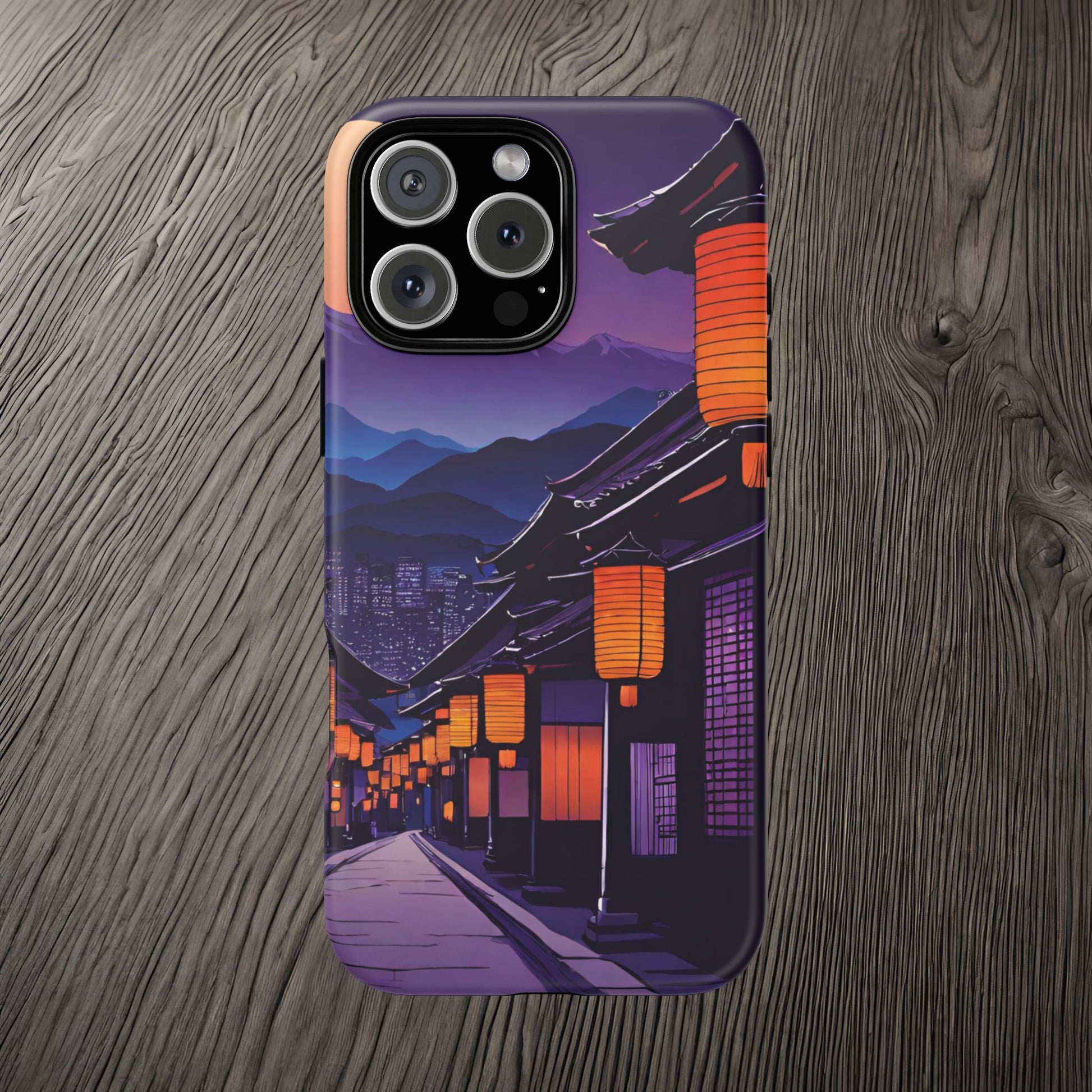 Traditional Japanese Village Countryside-Dual Layer Ultra Tough Phone Case Printify by The Night Shift Automotive Apparel