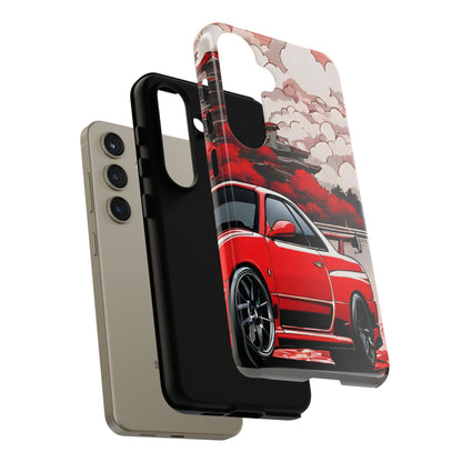 Nissan Skyline R34-Dual Layer Ultra Tough Phone Case Printify by The Night Shift Automotive Apparel